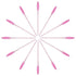 CHEFBEE 100PCS Disposable Eyelash Brush, Light Pink Mascara Wands Applicators Kits for Eyelash Extensions and Eyebrow