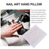 Nail Sequins Hand Cushion, Diamond Nail Art Pad for Manicure, Nail Art Table Mat Tools