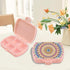 Organizer,6 Diamond Painting Pill Case, DIY Travel Pill Compartments Portable Case, Daily Portable Medicine Vitamin