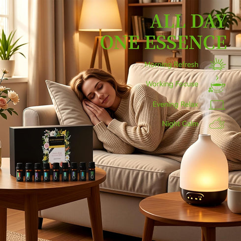 SCENT SORCERESS Set, 20 10ML Essential Oils x Essential Oil Gift for Diffuser, Massage, Humidifiers, Sleep, Refreshing