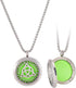 Triangle Viking Celtic Knot Essential Oil Diffuser Necklace - Stainless Steel Locket-