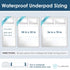 Pack 3 24x36 Washable Bed Pads - Reusable Waterproof Mattress Pad for Kids & Adults - Use as Seniors Incontinence Bed