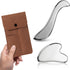 Rena Chris Gua Sha & Muscle Scraper Tool, Stainless Steel Face &