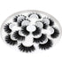 Veleasha Lashes 5D Faux Mink Lashes, Fluffy False Eyelashes, 7 Pairs Luxurious Handmade Fake Eyelashes Pack