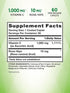 Vitamin C 1000mg | 60 Caplets | with Wild Rose Hips | Vegetarian, Non-GMO & Gluten Free Supplement | by Nature's Truth