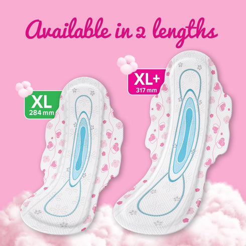 WHISPER 50 Ultra Soft Sanitary Pads - Pieces (XL)