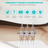 NETWALL 10 Pack Emergency Wound Closure Strips - Zip Laceration Closure Device, Painless Butterfly Bandages for Wound