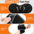 VIYACHY 4 3 Foot and Ankle Massager for Pain Relief, Cordless Ankle Heating Pad Foot Renew Massager with Heat, Heat