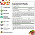 Organic Superfood Greens Fruits and Veggies Complex - Dietary Supplement with 14 Greens & 14 Fruits & Vegetables,