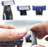 Razor Charger USB and Solo Replacement Heads, Compatible with Microtouch Solo Men's Shaver Electric Micro Trimmer