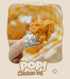 T-shin Candle,2PCS Fried Drumstick Shape Scented Fried Chicken Leg Aroma Soy Wax Funny Decorative Candle for Table