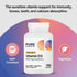 PureFormulas Vitamin D3 5,000 IU 125 mcg - Non-GMO Vegetarian Capsules for Bone, Teeth, Cardiovascular & Immune Support