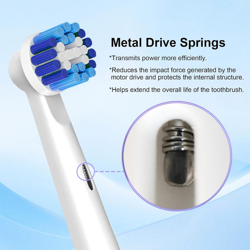 Sdiveson 16pcs Pro100/1000/1500/4000/5000/7000/8000/9600 Replacement Brush Heads Compatible with Oral-B, Professional