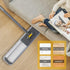 MASTERTOP Professional Industrial Dust Mop with 3 Microfiber Mop Pads and Telescopic Aluminum Handle