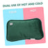 LALAFINA Hot Water Bag with Soft Cover- Rechargeable Heating Pad Hot Water Bottle for, Cramps, Hot Compress Bag Hand