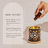 Set 6 10ml 100% Oud Diffuser Oil, Essential Oil Gift & Oil Burner by Dukhni | x Arabic Aroma Oils for Diffuser