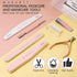 Makartt Nail File and Buffer, Pink Basic Nail Prep Kit with Cuticle Trimmer & Nail Care Tools
