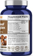 NusaPure Grass Fed Beef Organ Complex | 220 Capsules | Pasture Raised | with Desiccated Liver, Kidney, Pancreas, Heart, Spleen | Soyfree Non-GMO, Bioperine