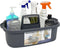 Multi-Purpose Plastic Cleaning Caddy with Handle - Shower Caddy Organizer/Storage Basket for Bathroom Supplies and