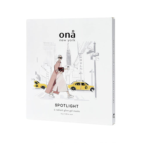 Spotlight - 5 Radiant Glow Gel Mask, 25 grams each