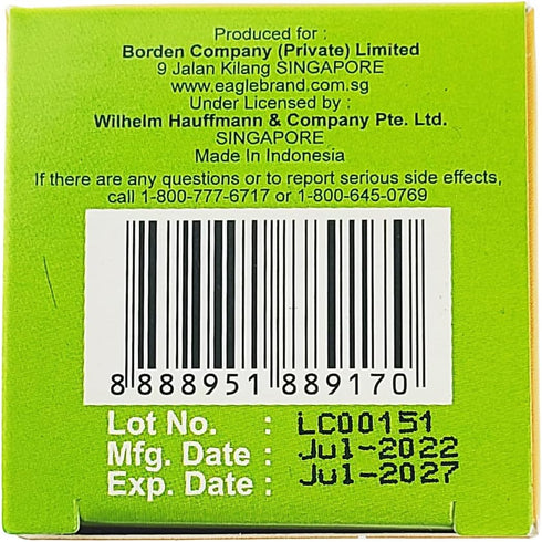 Eagle Brand Muscular Balm, External Analgesic for Warming Pain Relief, 0.7oz x 3, Pack of 3