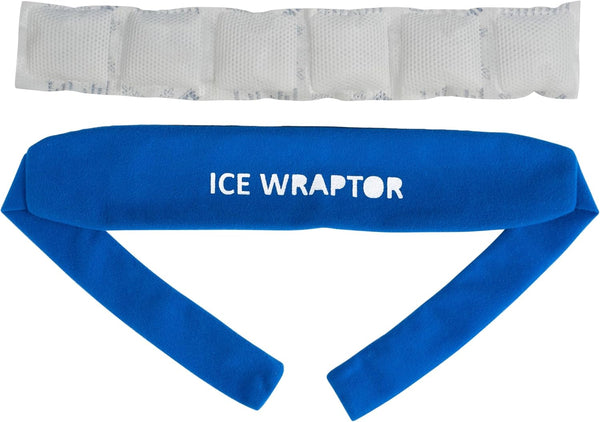 Ice Wraptor Bandana + Insert, Portable Ice Therapy for Pain Relief, Adjustable Fit, Lightweight, 1 Cryosheet Insert