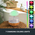 Weljoy Zen Raining Cloud Night Light Aromatherapy Essential Oil Diffuser Micro Humidifier Desk Fountain Bedside