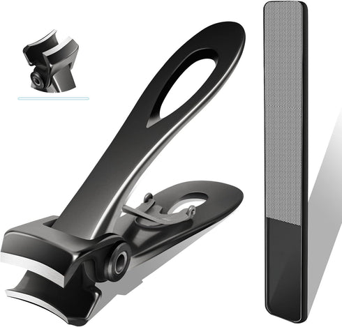 Toenail Clippers for Thick Toenails, Long Handle Wide Jaw Opening Nail Clippers for Adults, Heavy Duty for Fingernail