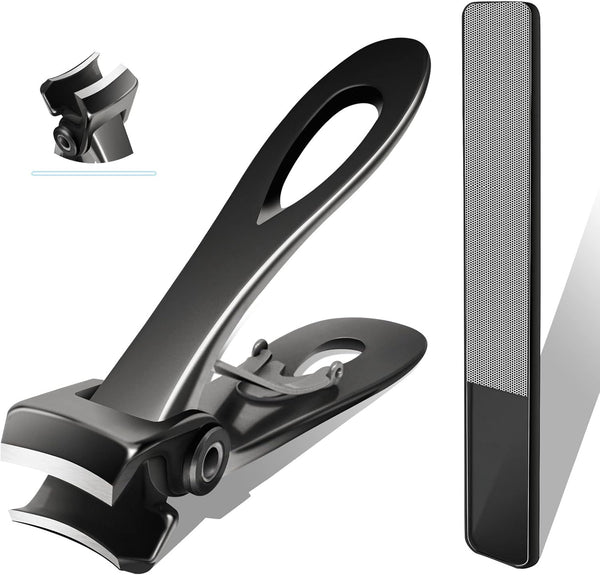 Toenail Clippers for Thick Toenails, Long Handle Wide Jaw Opening Nail Clippers for Adults, Heavy Duty for Fingernail