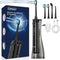 Umisr Toothbrush w Water Flosser Combo for Adults, 4-in-1 Rechargeable Toothbrushes Teeth Cleaner,