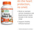 Immune 180 Botanic Choice Odorless Garlic Oil Softgels - Antioxidant Cholesterol and Support Supplement for Adults