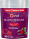 Qunol Beets Chews for Blood Pressure Support, 3 in 1 Beets + CoQ10 + Grape Seed Extract, 90 Chews