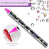 Rhinestones 1500PCS in 6 Sizes, Flat Back Nail Gems with Tweezers and Dotting Pen for Nails, Makeup, Crafting