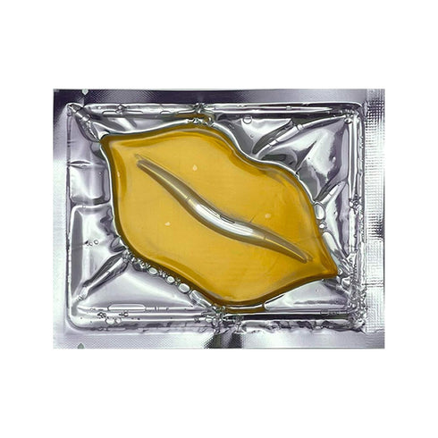 Jakuva 29PCS Gold Collagen Lip Mask, Gel Moisturizing Lip Patches for Anti Wrinkle, Chapped, and Moisturizing