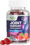 Joint Support Supplement - Extra Strength Glucosamine Gummy - 60 Gummies - Supports Joint Health & Flexibility
