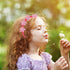 Toddler Headband with Bow, Glitter Headband for Little Girls, Sparkly Hair Accessories for Kids