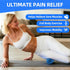 Set, Peanut & Spiky Massage Ball Double Lacrosse Peanut Roller + Firm Spiky Ball for Deep Tissue Myofascial Release