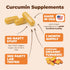 Organic Turmeric Curcumin & Black Pepper - High Absorption Joint Support Supplement with 1400mg Turmeric