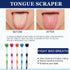 Tongue Scraper for Adults, 5PCS with Case, Helps Fight Bad Breath