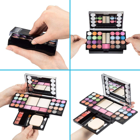 LT Eyeshadow Palette - 37 Bright Colors, Highly Pigmented Makeup Kit for Girls