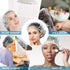 YIZIJIZI 30PCS Large Thick Clear Waterproof Disposable Shower Caps for Women, 20.5" Size, Home, Spa, Travel