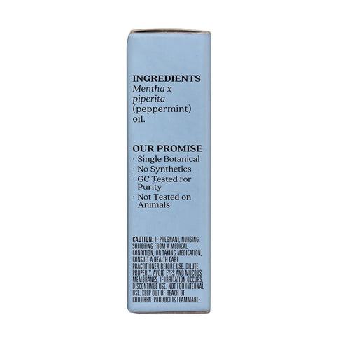 Aura Cacia 100% Pure Peppermint Essential Oil, Therapeutic Grade, 15 ml in Box, Mentha piperita