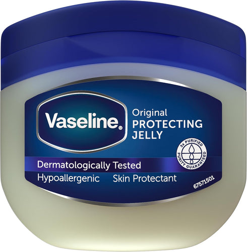 Vaseline Unscented Petroleum Jelly, 50ml, Whole Body Moisturizer for Dry Skin, 1.69oz