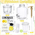 Jingmore 43 2026 2026 Pcs Graduation Freshly Lemonade Stand Complete Accessories Kit Lemon Bar Sign Class of Jar Drink