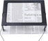 Hands-Free Magnifying Glass, Large 3X Rectangular LED Lighted Magnifier, Portable for Elder
