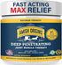 Maximum Strength Amish Origins Ointment 1 oz, All Natural Discomfort Reliever for Joint, Muscle, Knee, Back, Neuropathy