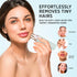 VOGCREST Hair Trimmer, 2 in 1 Facial Hair Remover & Eyebrow Trimmer for Women - Rechargeable, Portable, LED Light