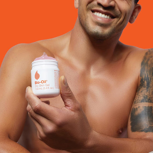 Bio-Oil Dry Skin Gel, Fast Absorbing Face and Body Moisturizer with Vitamin B3, 1.7 oz, Non-Comedogenic