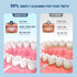 350ML Cordless Water Flosser, Dental Flosser Picks for Teeth Cleaning with 6 Jet Tips & 5 Pressure Modes (White)