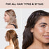 Kitsch Hair Clips for Women, Recycled Plastic Small Claw Clips & Mini Clips, 16 pcs (Tortoise & Black)
